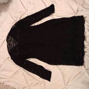 Venus black lace dress